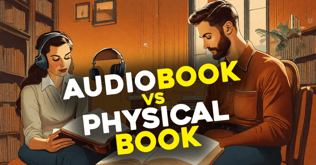 Audiobooks vs Physical Books